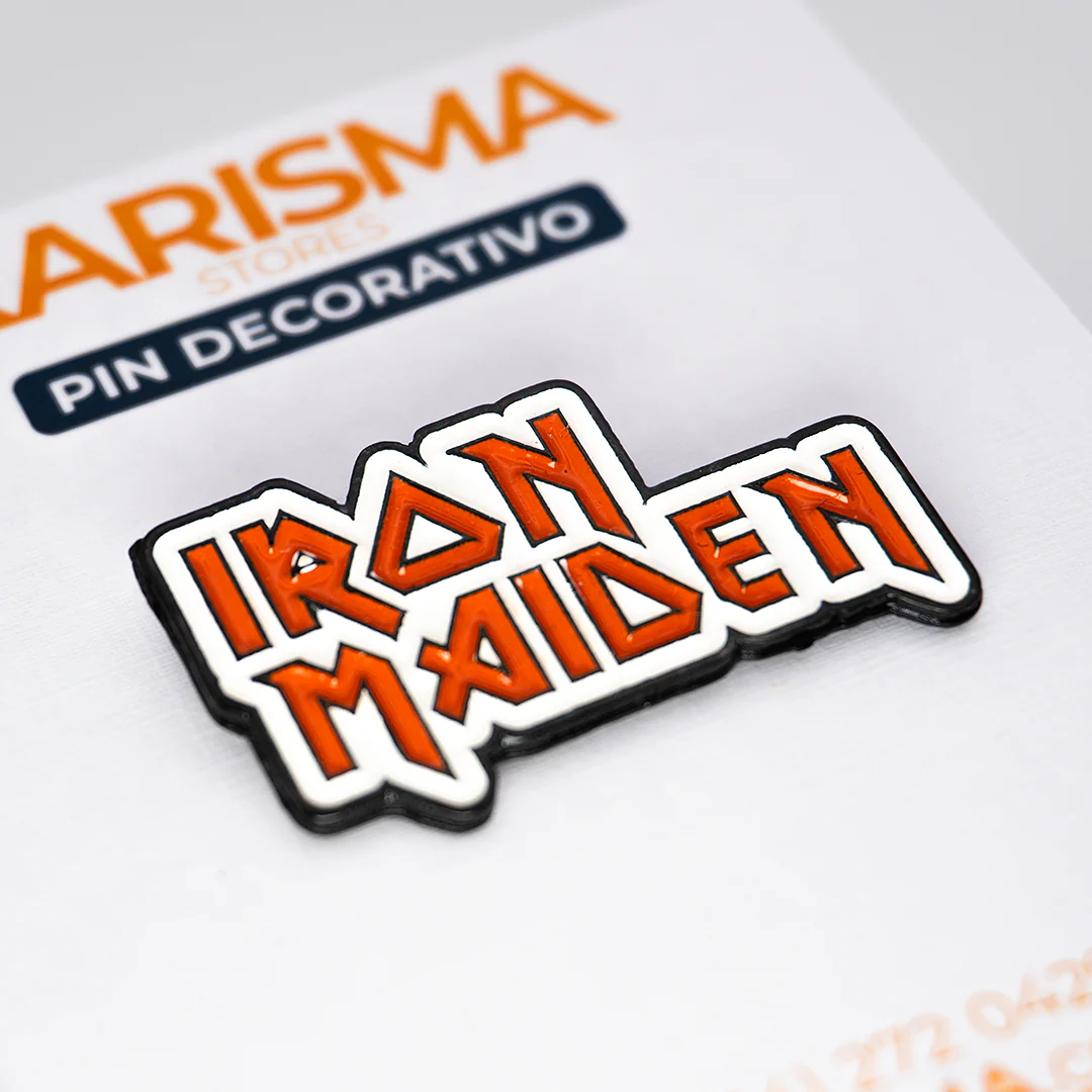 Pin Metálico Rock Iron Maiden - Image 3