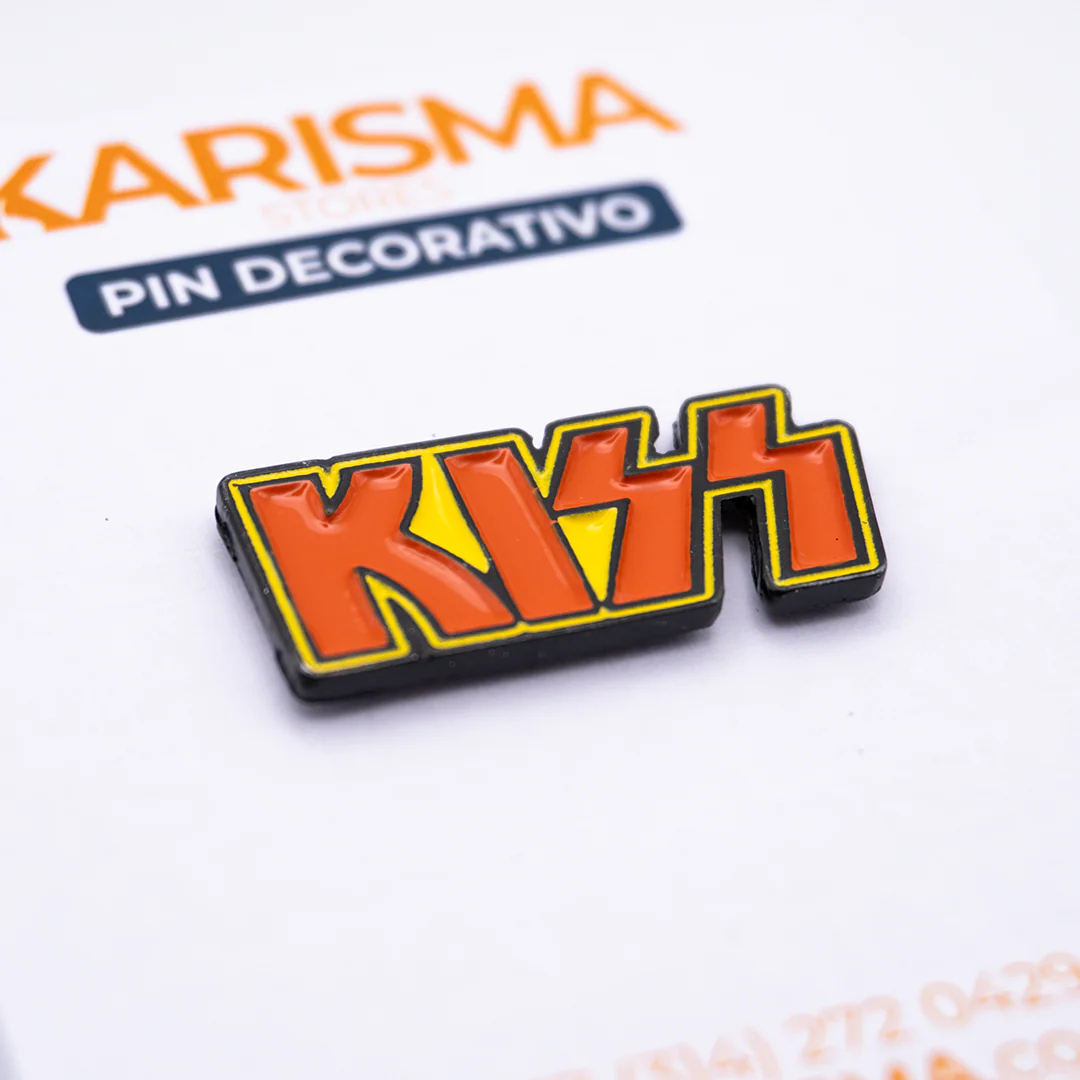 Pin Metálico Rock Kiss - Image 3