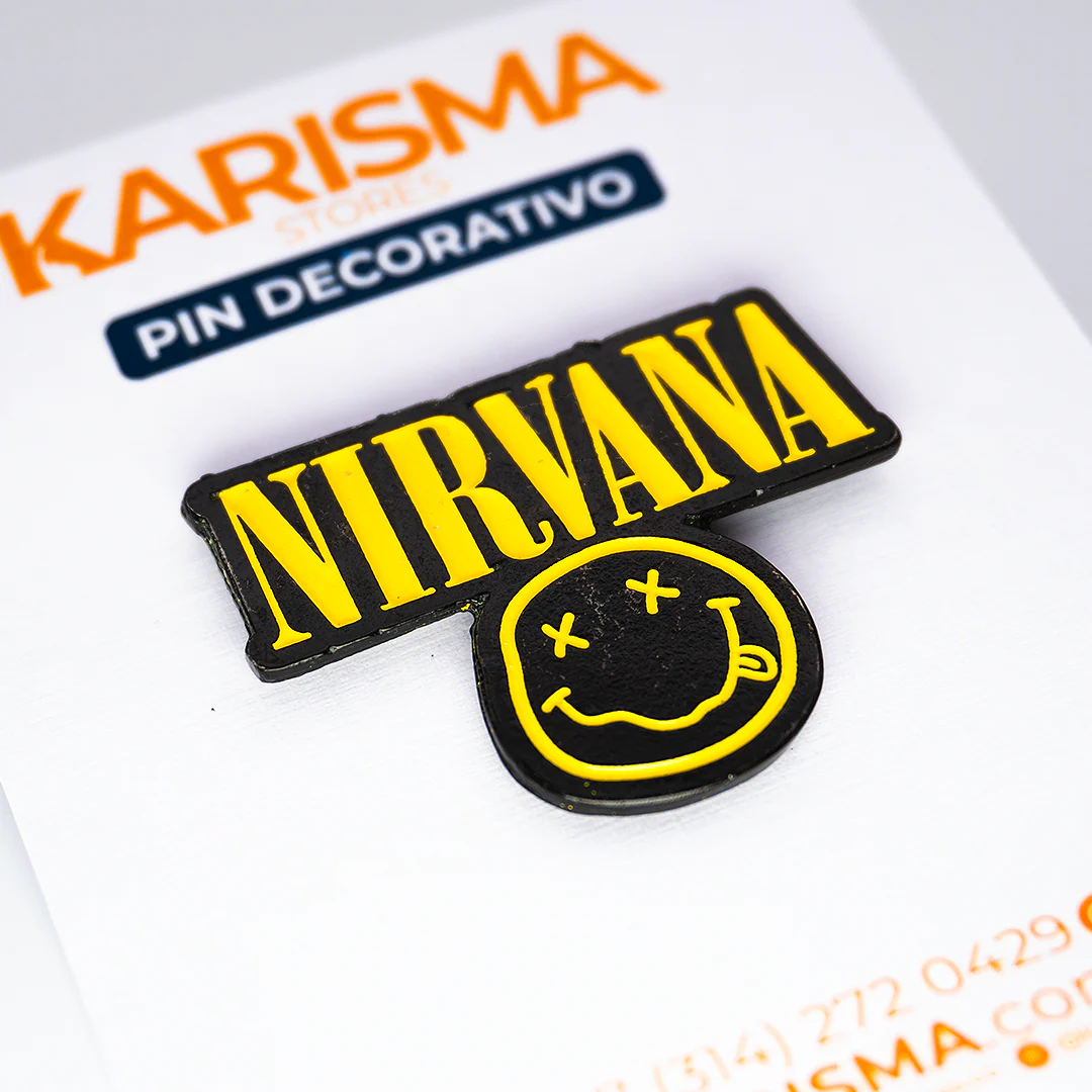 Pin Metálico Rock Nirvana - Image 3