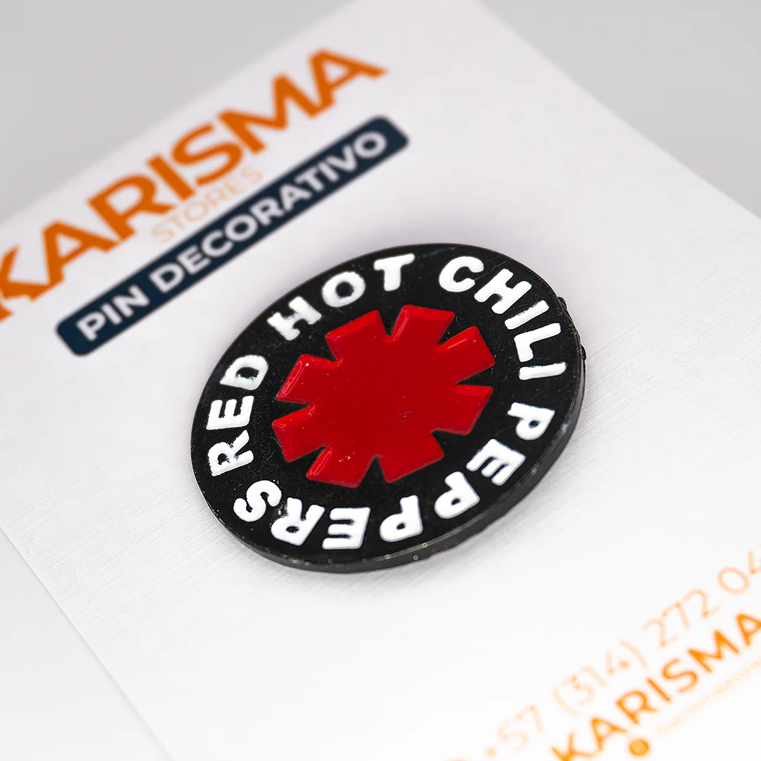 Pin Metálico Rock Red Hot Chilli Peppers - Image 3