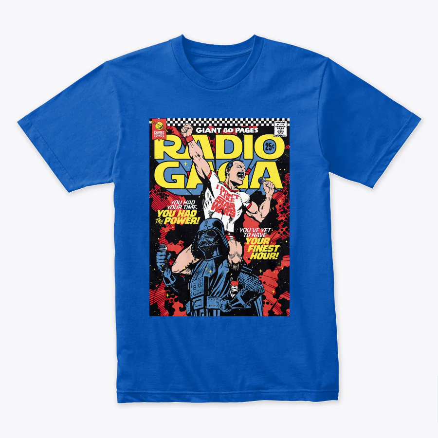 Camiseta Algodon Radio Gaga Art Queen - Image 5